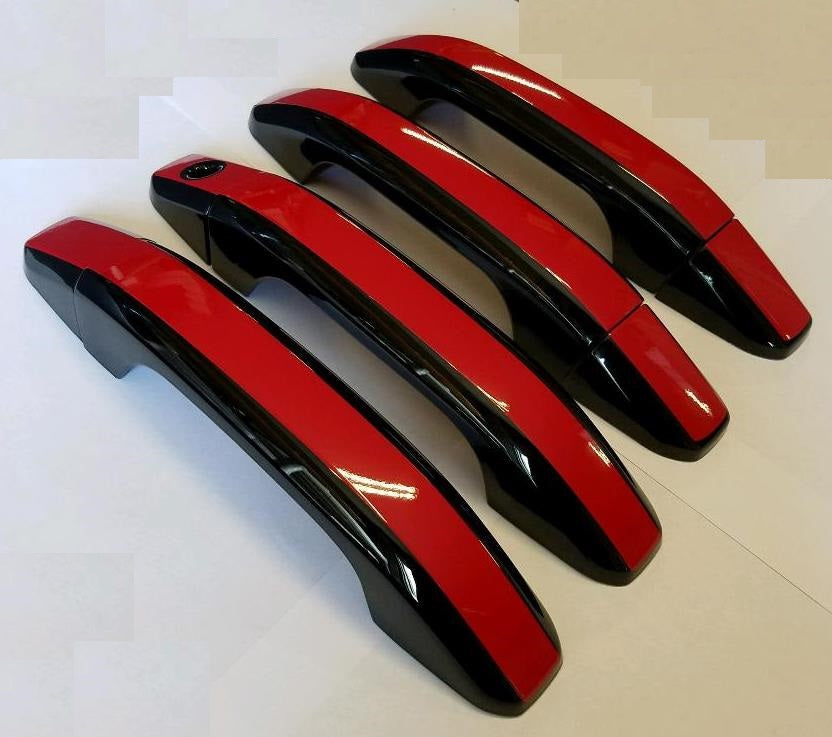 Custom Car Door Handle Covers For 2019 - 2024 Chevy Silverado 1500