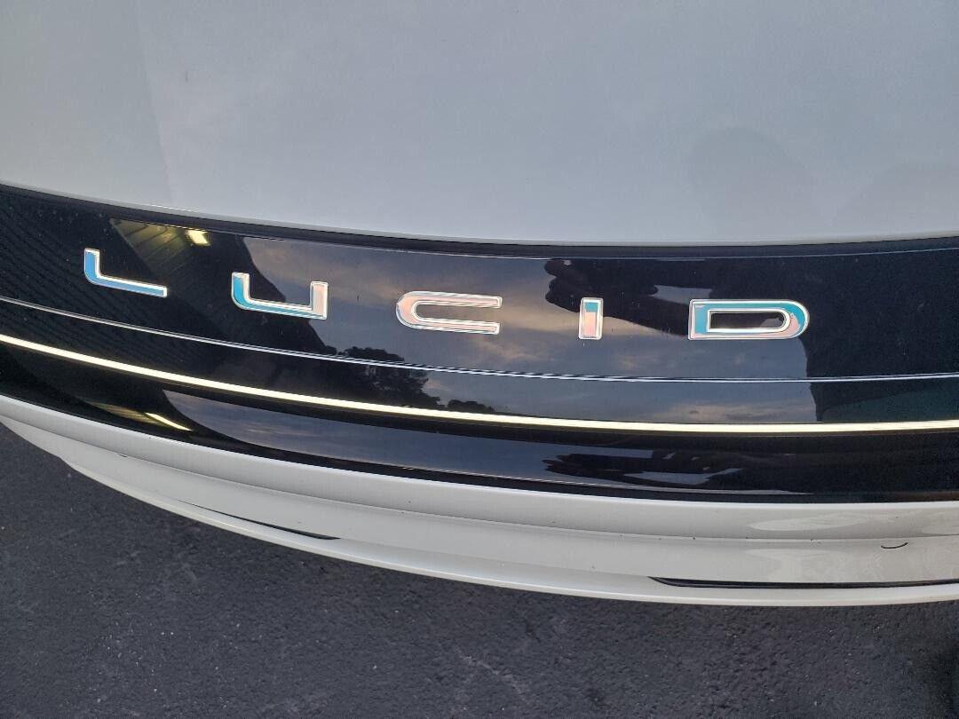 FOUR Sets of Custom Vinyl Overlays For Lucid 2021 - 2025 (YOU Choose Color) Two Sets for the Front Letters and Two Sets for the Rear Letters