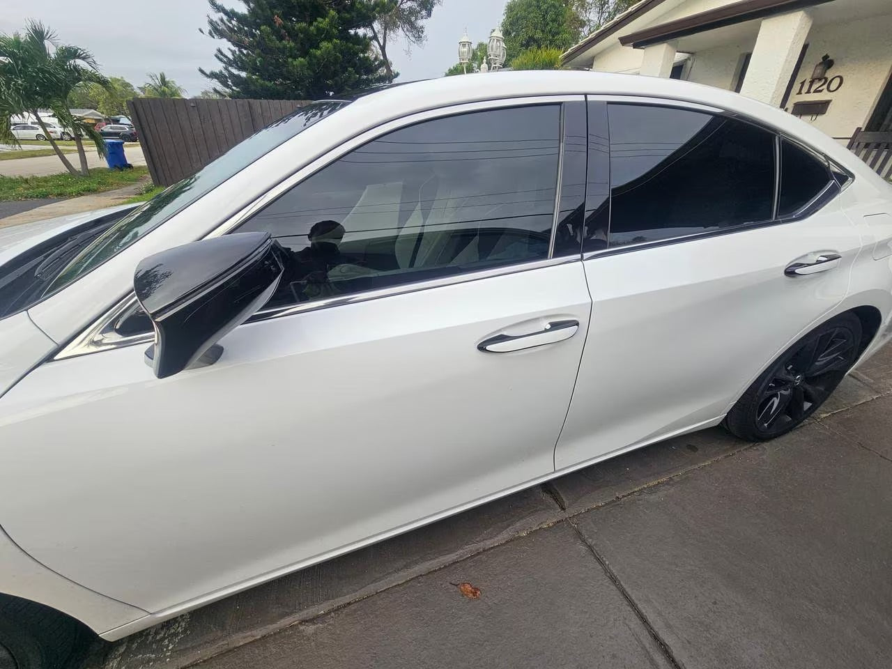 Custom Door Handle Overlays / Covers For 2019 - 2024 Lexus ES250 (Chrome Base)