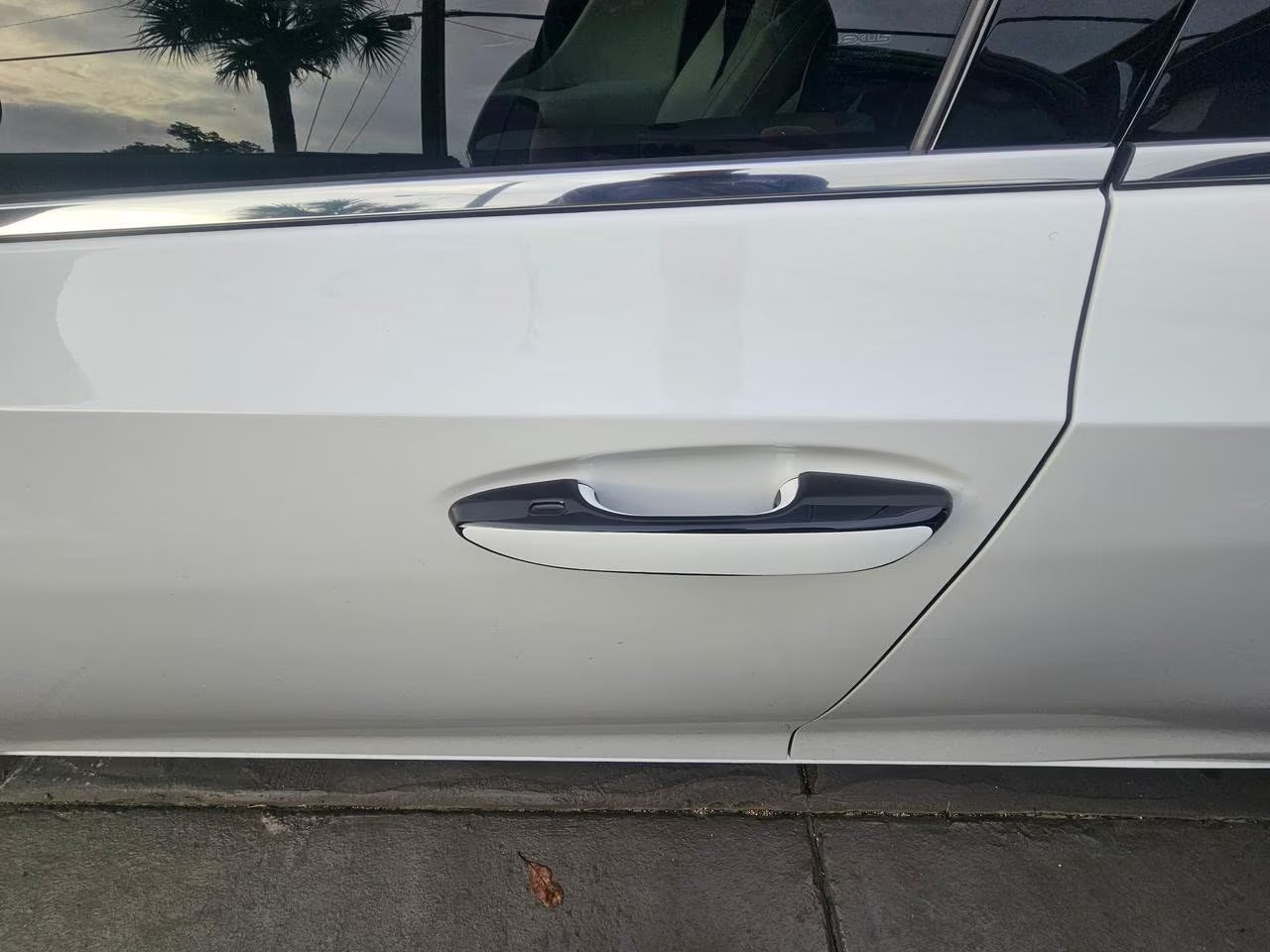 Custom Door Handle Overlays / Covers For 2019 - 2024 Lexus ES250 (Chrome Base)