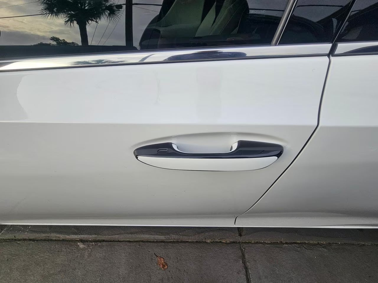 Custom Door Handle Overlays / Covers For 2019 - 2024 Lexus ES200 (Chrome Base)